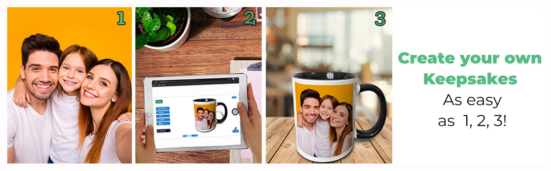 create custom gifts with photos, art, text and more. 