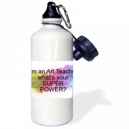 21oz Stainless Steel Water Bottle with 2 caps and 1 clip