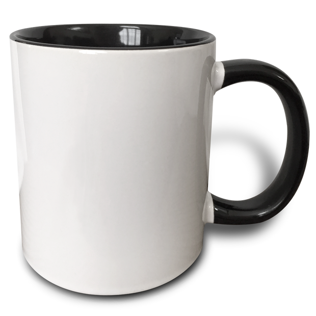 Two-Tone Black Mug