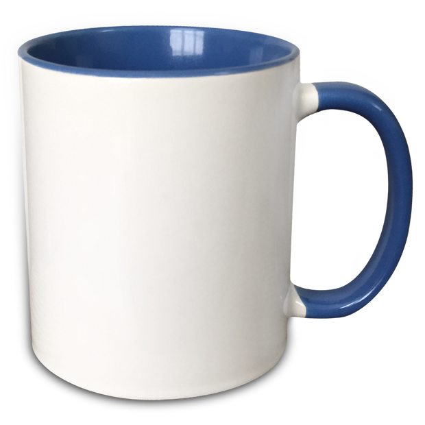 Two-Tone Blue Mug