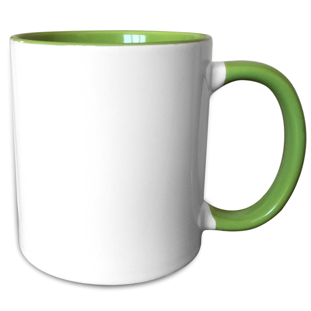 Two-Tone Green Mug