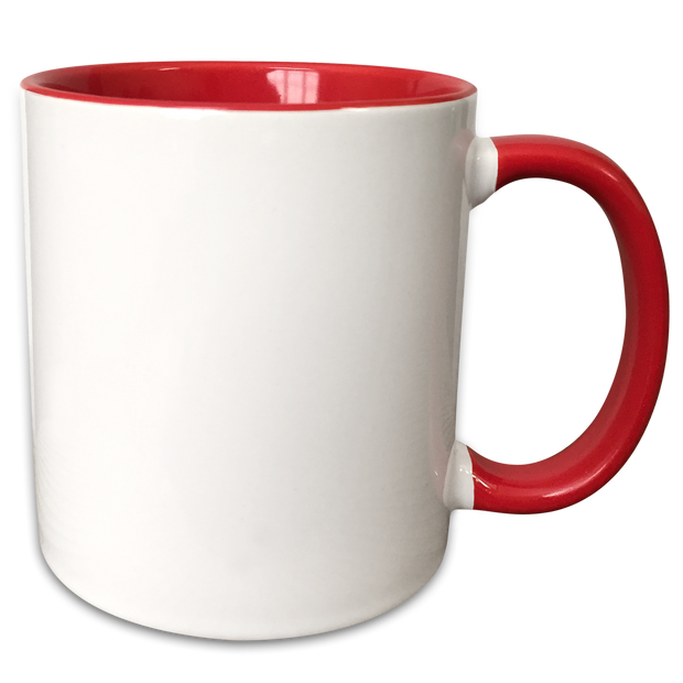 Two-Tone Red Mug