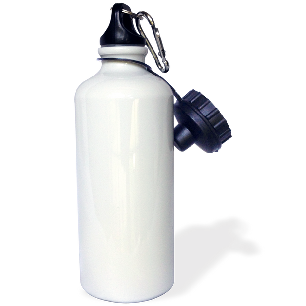 21oz Stainless Steel Water Bottle with 2 caps and 1 clip